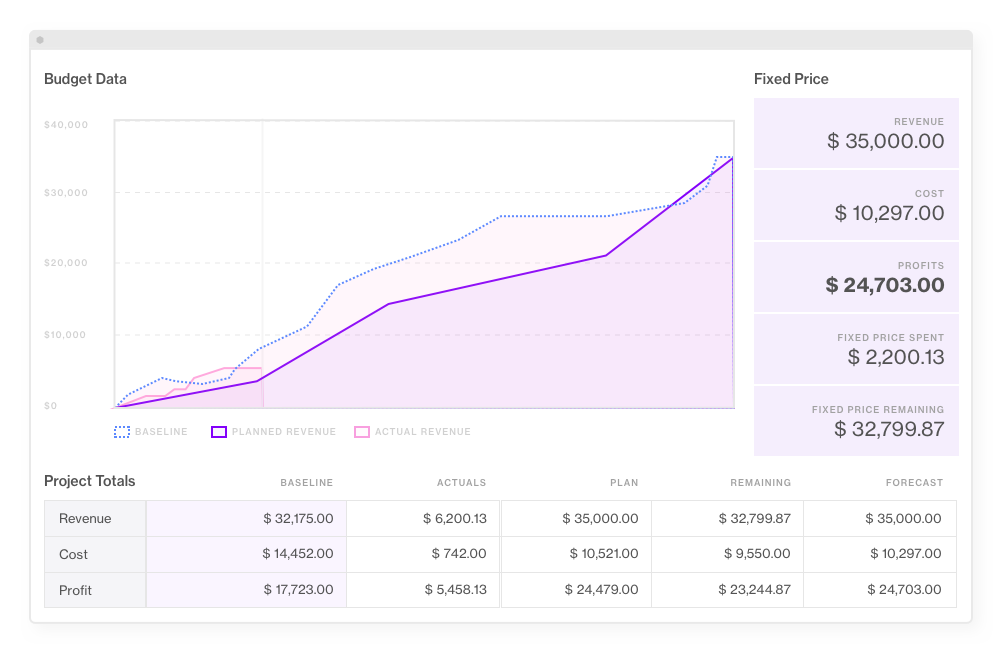 budget and time tracking