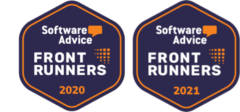 Software Advice Front Runners 2020 & 2021